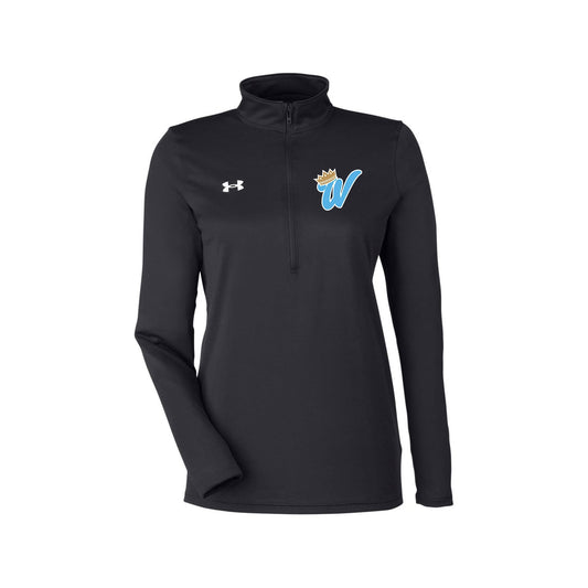 Webster Royals Under Armour Womens 1/4 Zip product image 1, provided for visual reference and product detail review