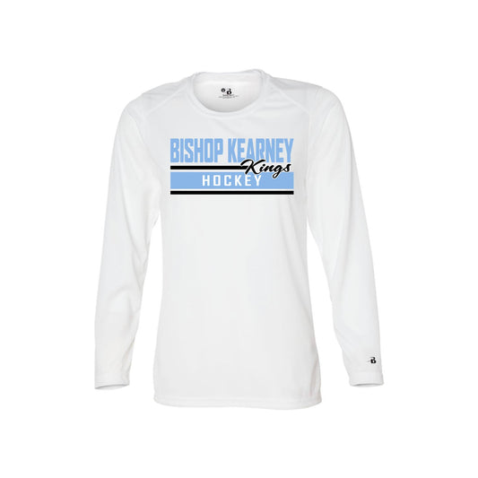 Bishop Kearney Hockey Badger Womens Shirt product image 1, provided for visual reference and product detail review
