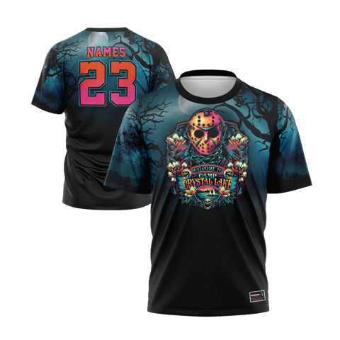 Camp Crystal Lake -Short Sleeve Jersey -(Customized Buy-In) product image 1, provided for visual reference and product