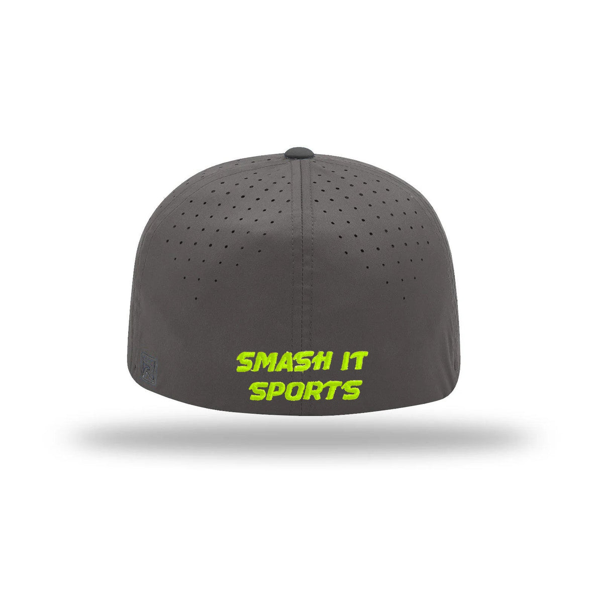 Smash It Sports Smashie PTS30 Hat - Charcoal/Volt product image 3, provided for visual reference and product detail review