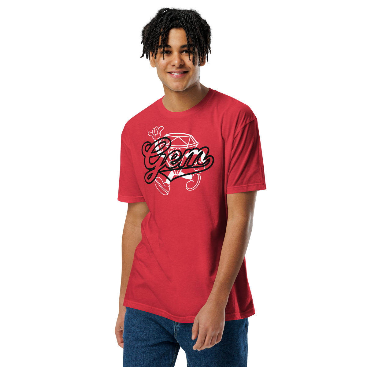 Gem Gloves T-Shirt - No Pressure (Multiple Colors) product image 3, provided for visual reference and product detail review