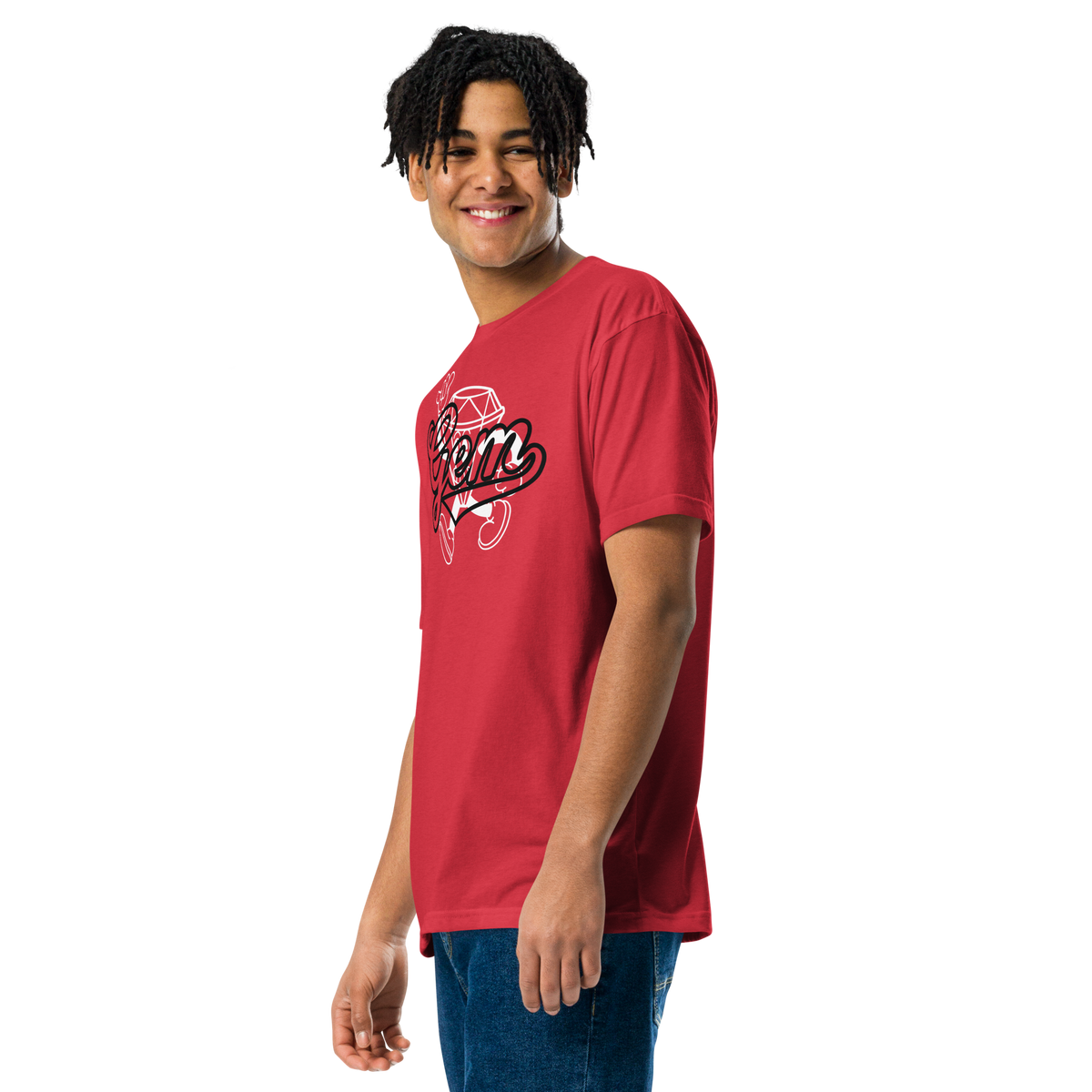 Gem Gloves T-Shirt - No Pressure (Multiple Colors) product image 4, provided for visual reference and product detail review